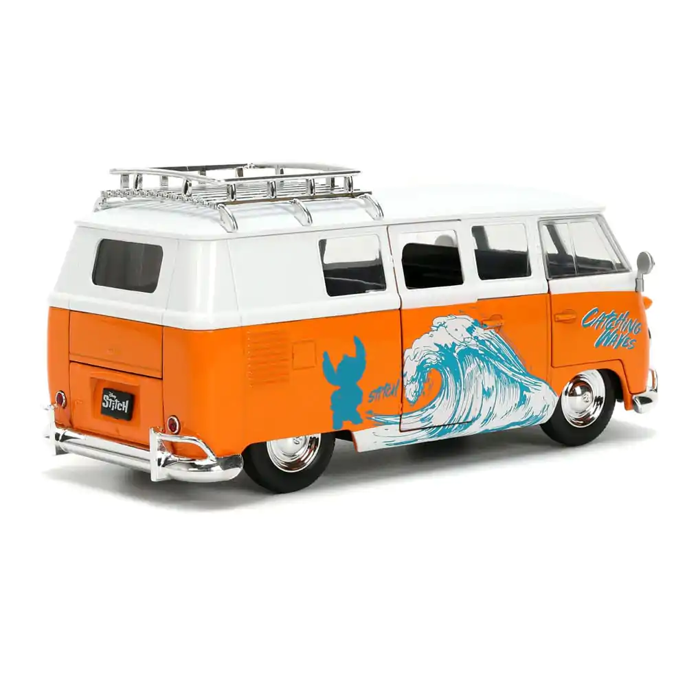 Lilo & Stitch Diecast Model 1/24 1961 VW Bus Stitch Model od lijevanog metala fotografija proizvoda