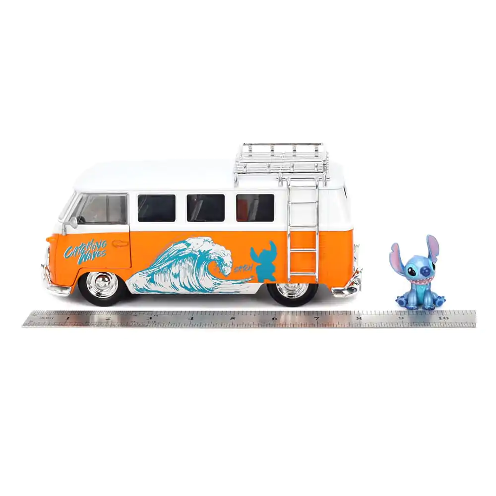 Lilo & Stitch Diecast Model 1/24 1961 VW Bus Stitch Model od lijevanog metala fotografija proizvoda