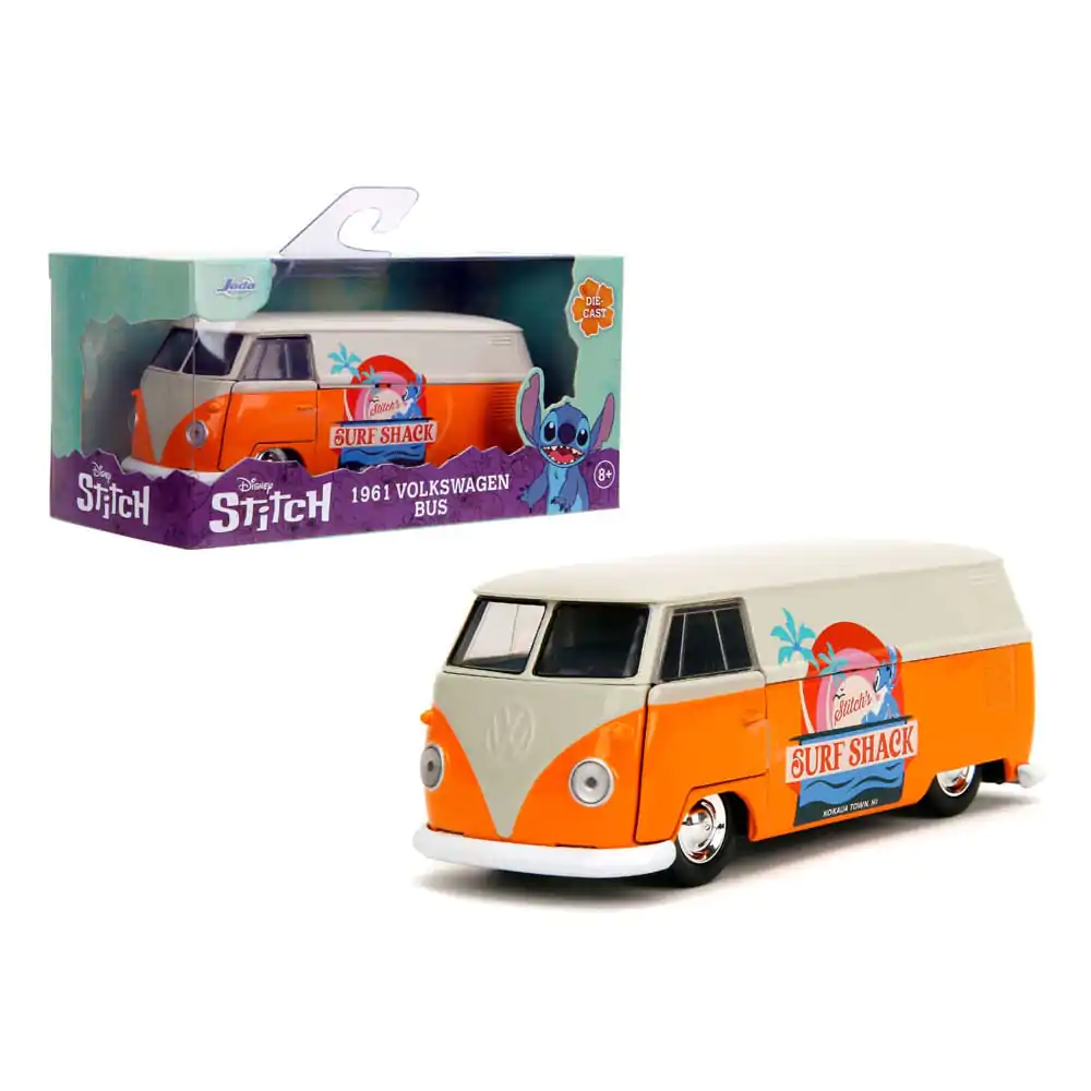 Lilo & Stitch Diecast Model 1/32 1961 VW Bus Stitch Model od lijevanog metala fotografija proizvoda