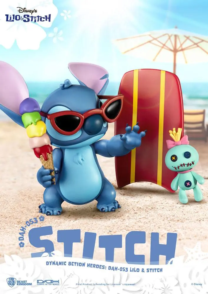 Lilo & Stitch Dynamic 8ction Heroes akcijska figura 1/9 Stitch 18 cm fotografija proizvoda