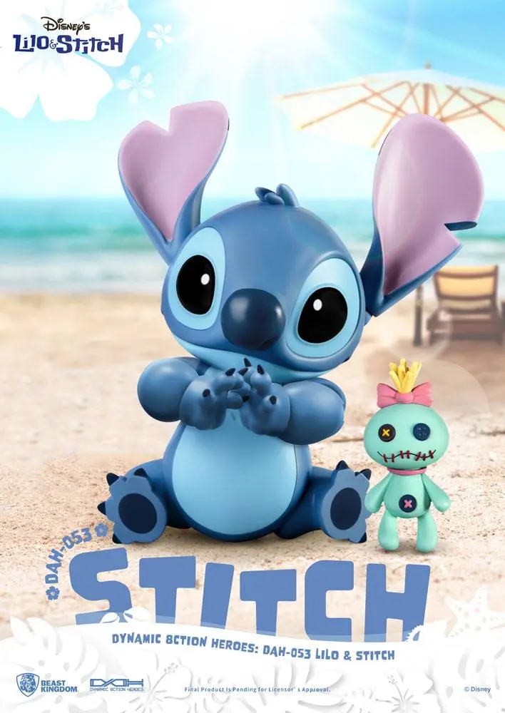 Lilo & Stitch Dynamic 8ction Heroes akcijska figura 1/9 Stitch 18 cm fotografija proizvoda