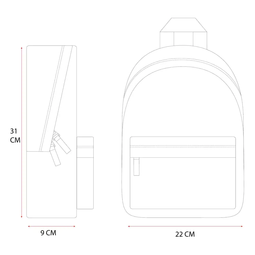 Lilo & Stitch Ruksak Little Friends 31 cm fotografija proizvoda