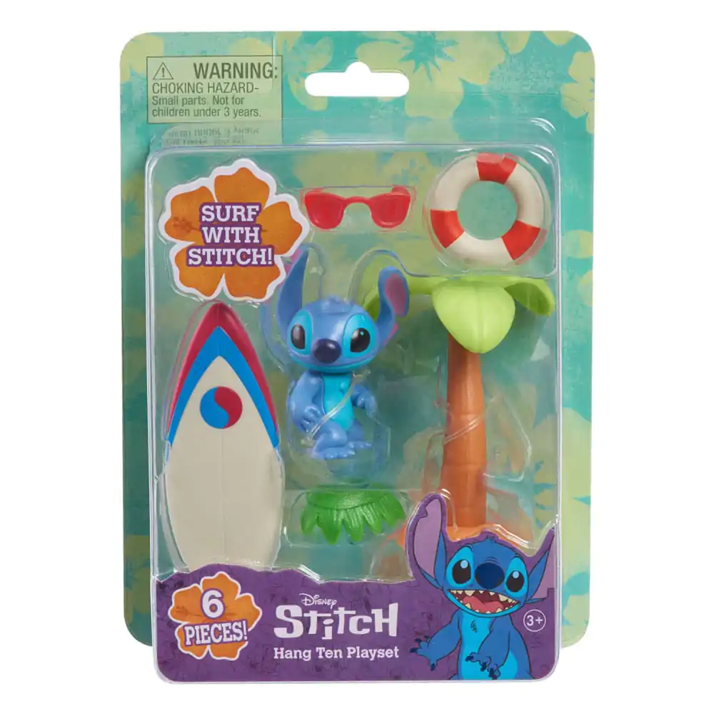 Lilo & Stitch Mini Figure Playset Hang Ten Stitch 7 cm - Set figurica fotografija proizvoda