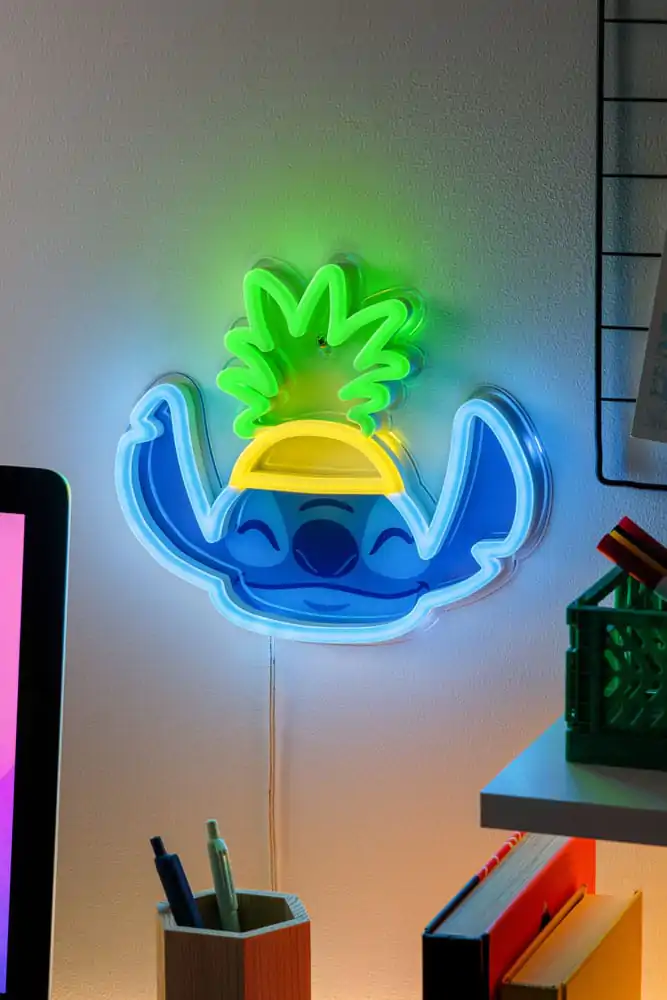Lilo & Stitch LED Zidna Svjetiljka Neon fotografija proizvoda