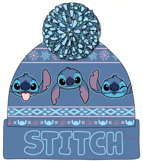 Lilo & Stitch Pom-Pom Pletena Kapa Tamno Plava fotografija proizvoda