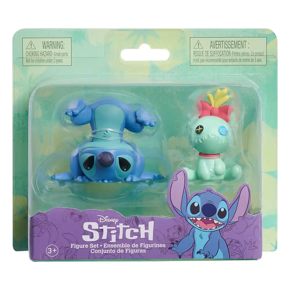 Lilo & Stitch Mini Figura paket od 2 Scrump & Upside Down Stitch 7 cm fotografija proizvoda