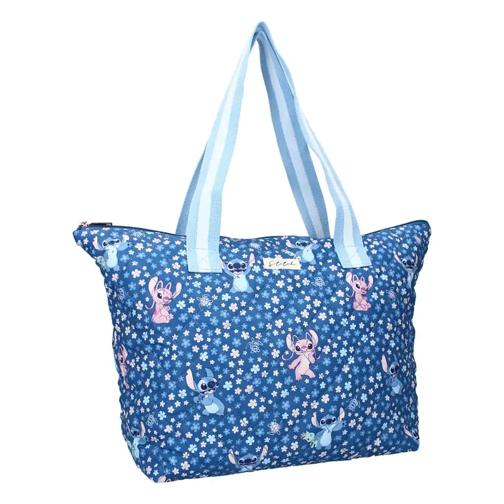 Lilo & Stitch Tote Bag Stitch Famous Floral - platnena torba fotografija proizvoda