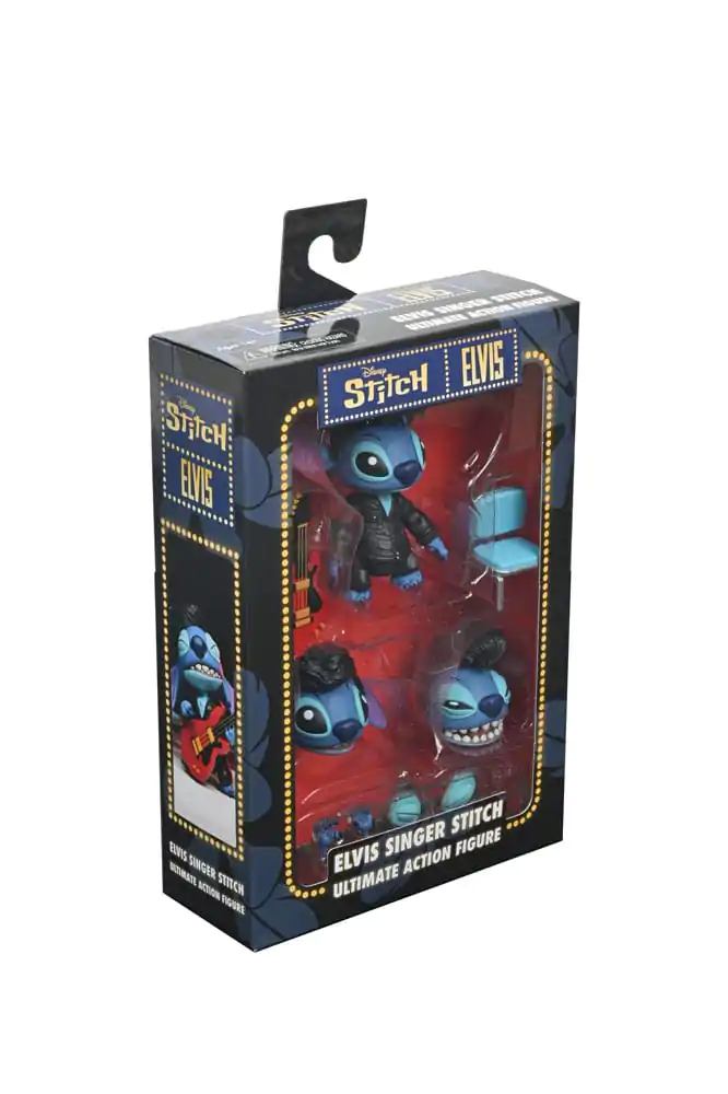 Lilo & Stitch Action Figure Ultimate Singer Elvis Stitch 7 cm Figura fotografija proizvoda