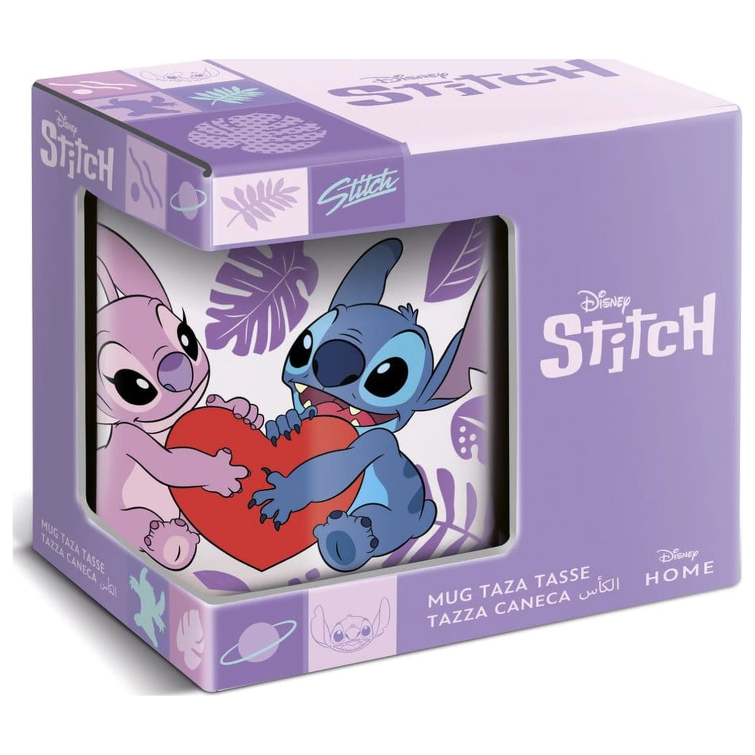 Lilo & Stitch šalica Angel & Stitch Heart 325 ml fotografija proizvoda