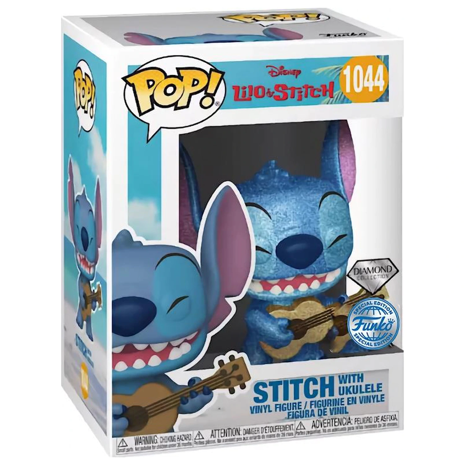 Lilo & Stitch Funko Pop Stitch with Ukulele (Diamond) fotografija proizvoda