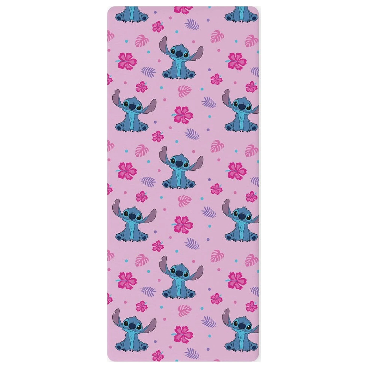 Lilo & Stitch Fitted Sheet Lilo Pink 90 x 200 x 25 cm fotografija proizvoda