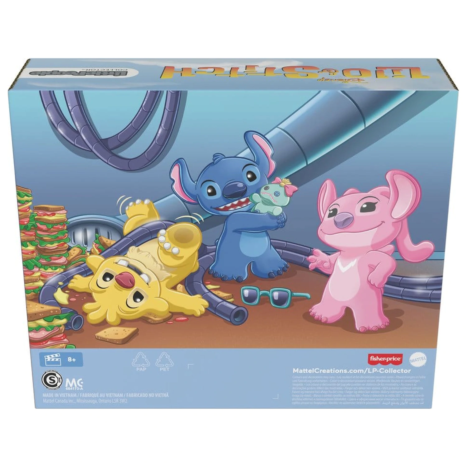 Lilo & Stitch Little People Collector mini figure, pakiranje od 3 – Stitch & The Cousins 7 cm fotografija proizvoda