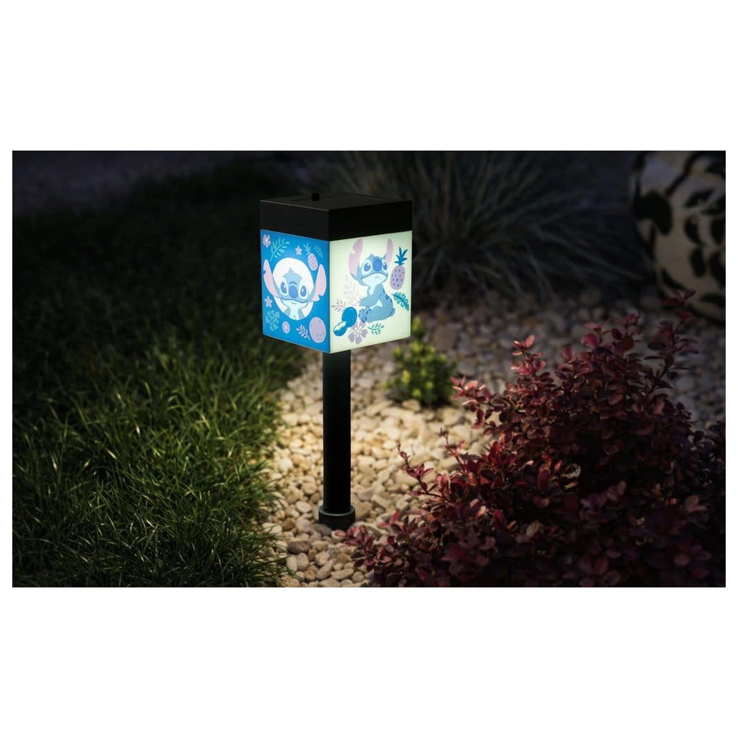 Lilo & Stitch LunaGlo Solar Stake Light Stitch fotografija proizvoda