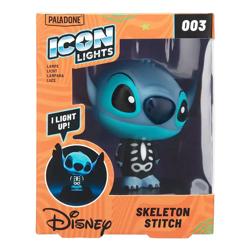 Lilo & Stitch Skeleton Icons Svjetleći Stitch 11 cm fotografija proizvoda