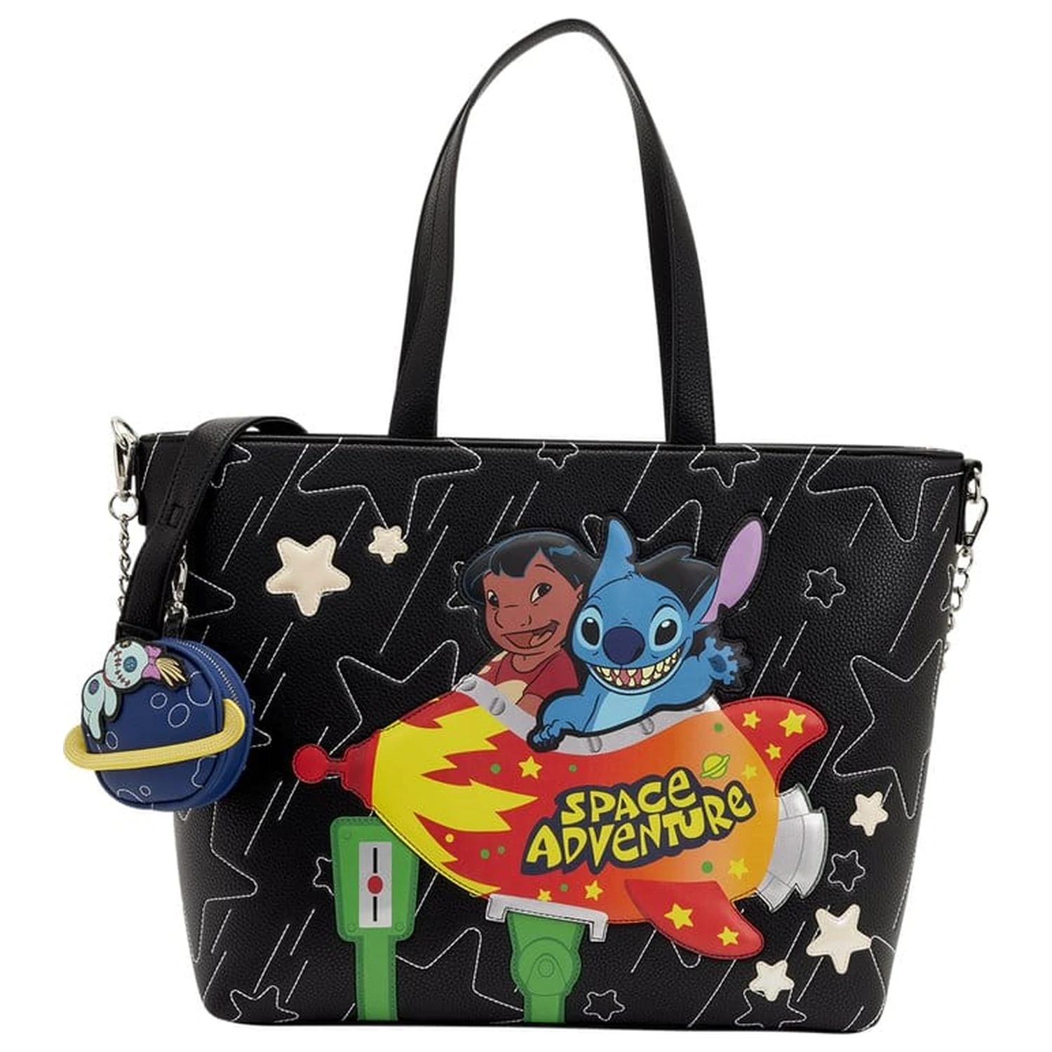 Lilo & Stitch by Loungefly Platnena Torba za kupovinu Space Adventure fotografija proizvoda