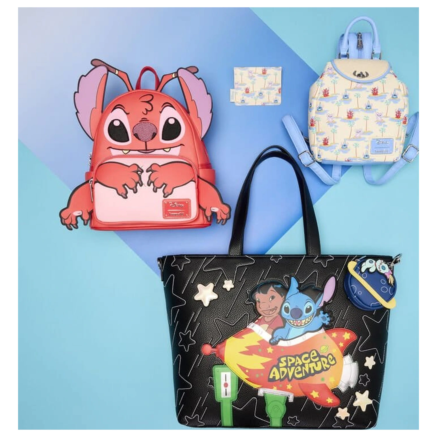 Lilo & Stitch by Loungefly Platnena Torba za kupovinu Space Adventure fotografija proizvoda