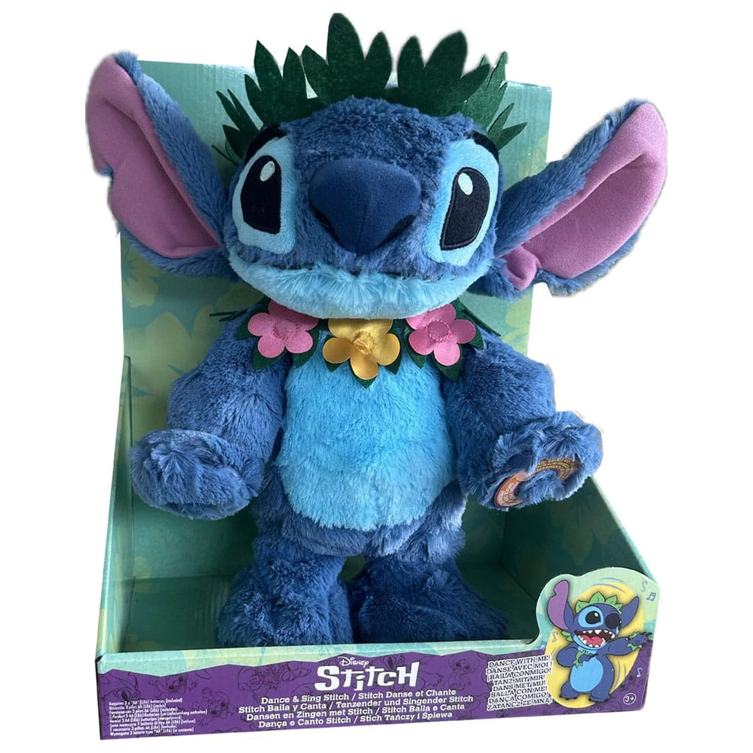 Lilo & Stitch plišana figura s funkcijom plesa i pjevanja Stitch 38 cm fotografija proizvoda