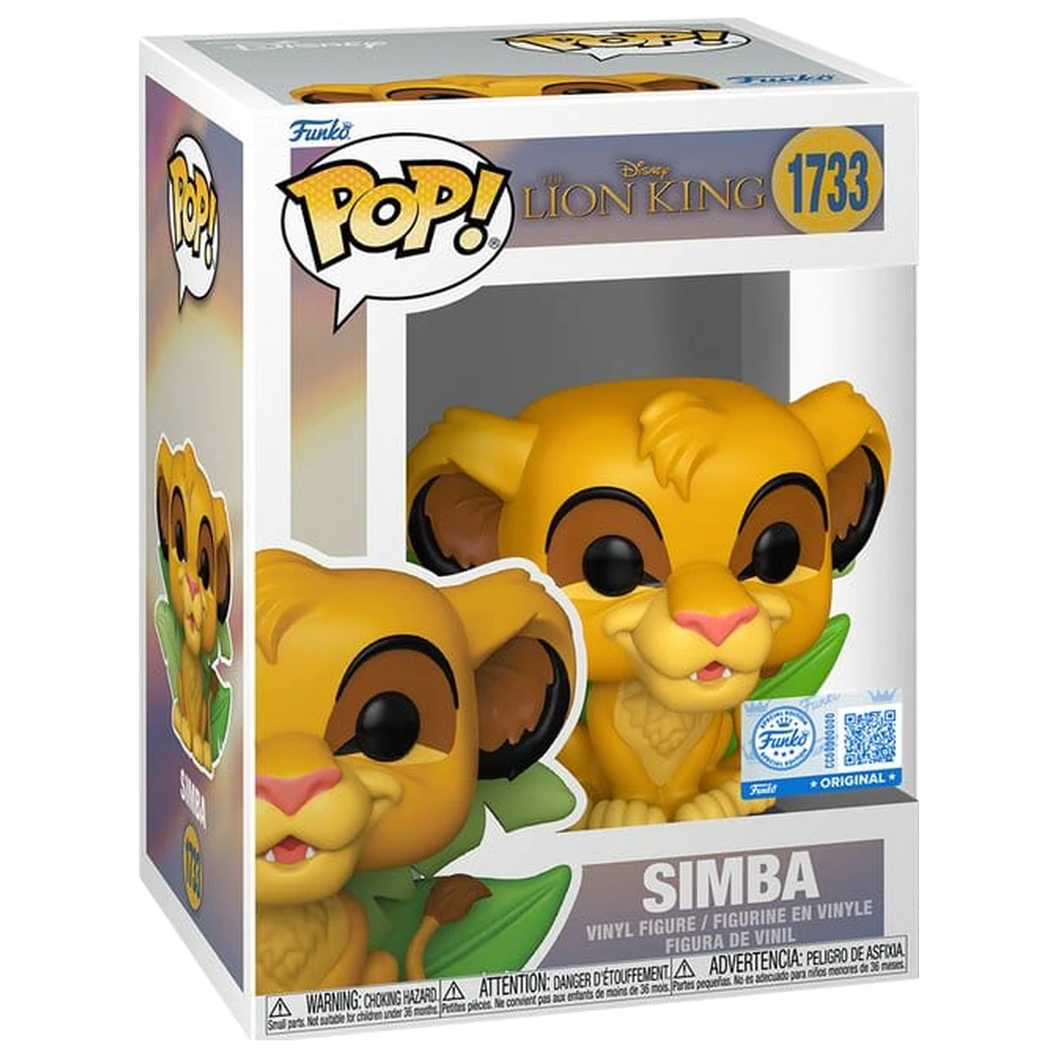 Lion King Funko POP! Disney Vinyl figura Simba 9 cm fotografija proizvoda