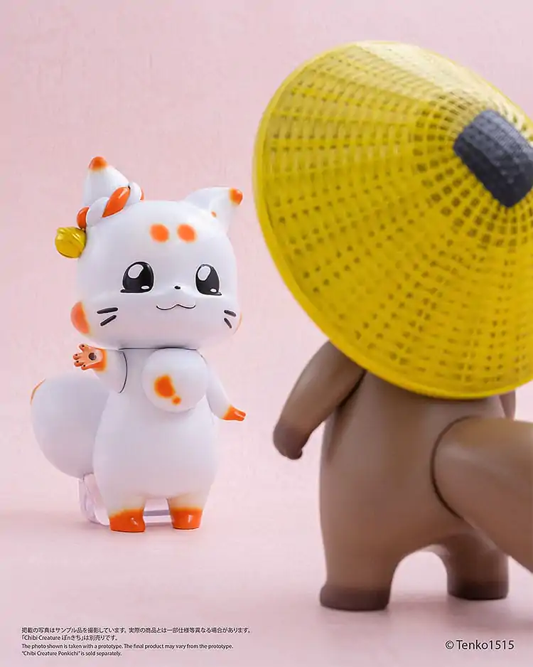 Little Fox with Two Tails Vinyl Figura Chibi Creature Tenko 15 cm fotografija proizvoda