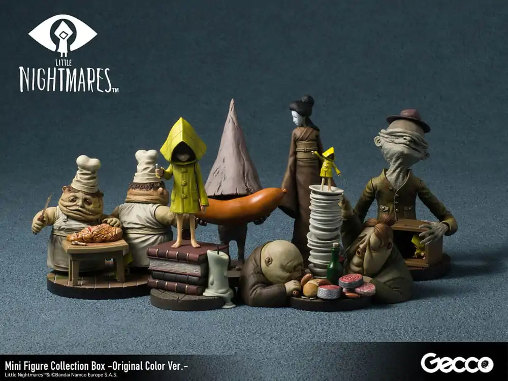 Little Nightmares PVC Mini Figure figurice, paket od 6, originalna boja Ver. fotografija proizvoda