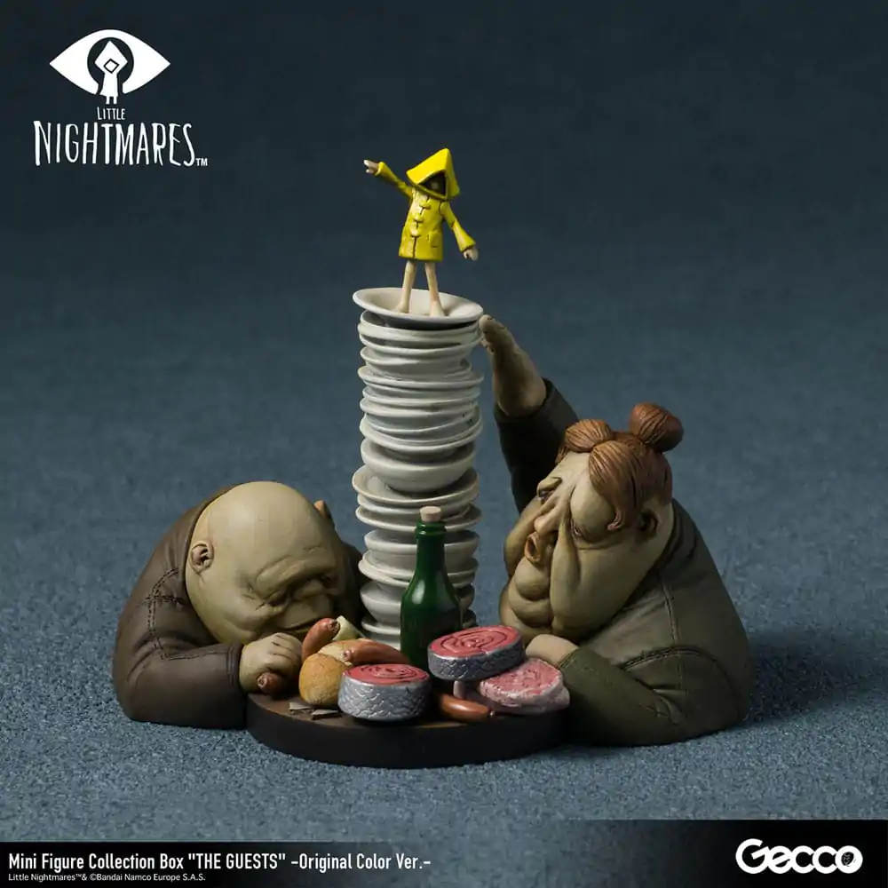 Little Nightmares PVC Mini Figure figurice, paket od 6, originalna boja Ver. fotografija proizvoda