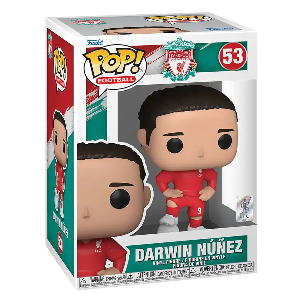 Liverpool F.C. POP! Football Vinilna Figura Darwin Núñez 9 cm fotografija proizvoda