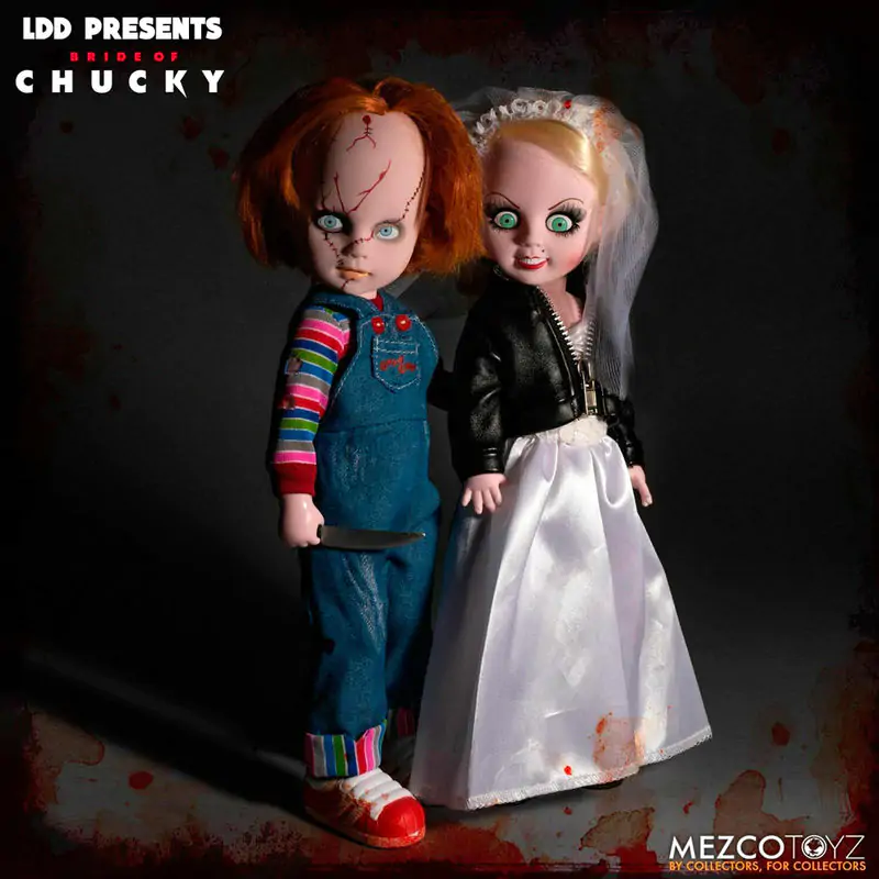 Living Dead Dolls Chucky and Tifanny paket 2 figure 25 cm fotografija proizvoda