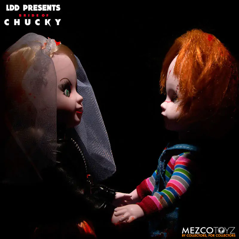 Living Dead Dolls Chucky and Tifanny paket 2 figure 25 cm fotografija proizvoda