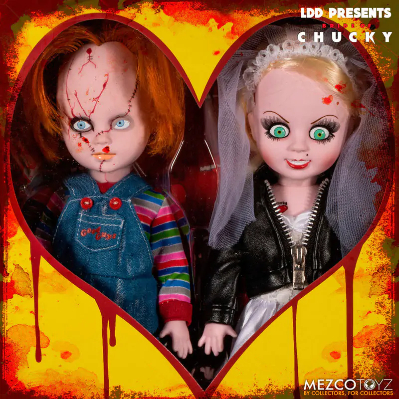 Living Dead Dolls Chucky and Tifanny paket 2 figure 25 cm fotografija proizvoda