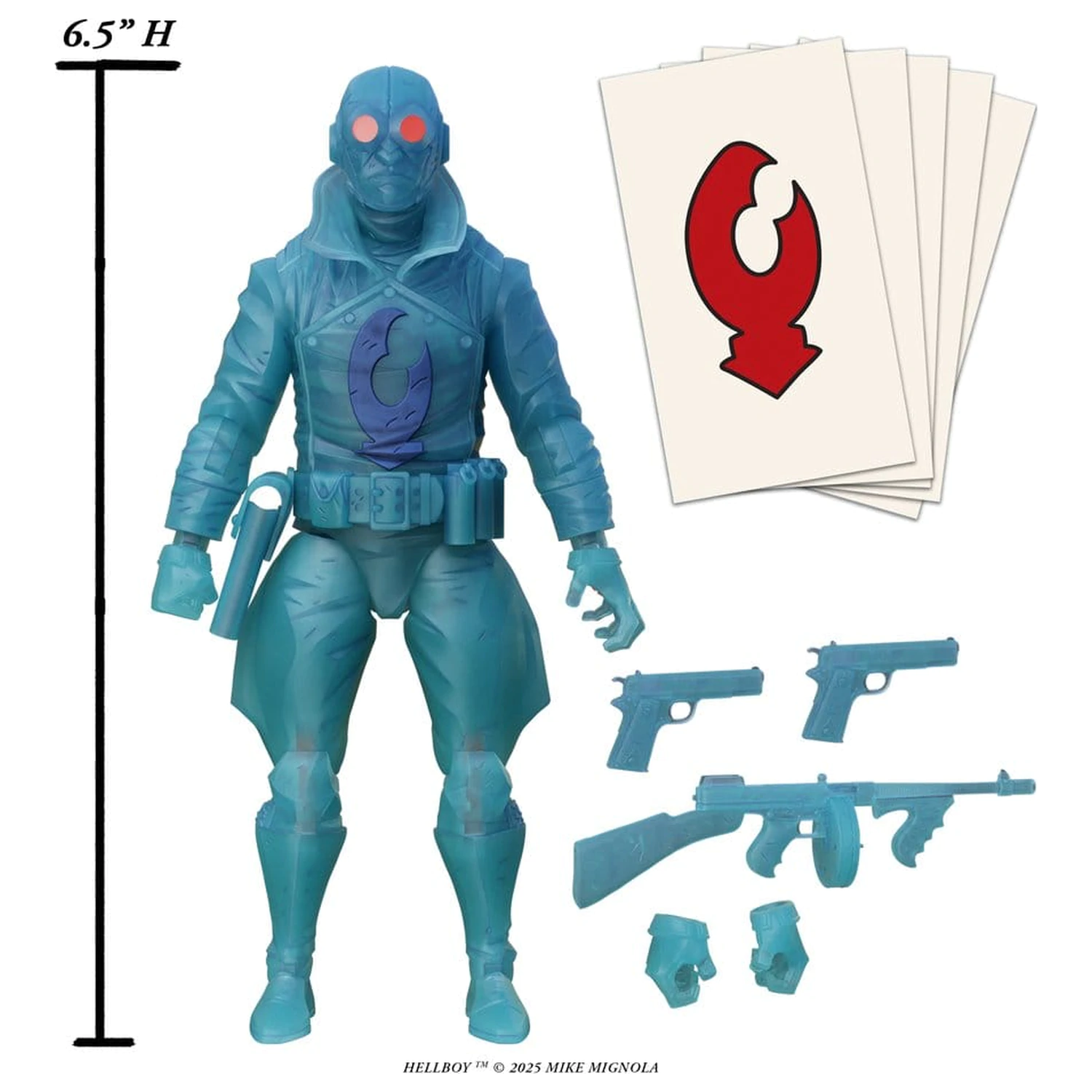 Lobster Johnson 1/12 akcijska figura The Ghost of Lobster Johnson (Limited Edition) 17 cm fotografija proizvoda