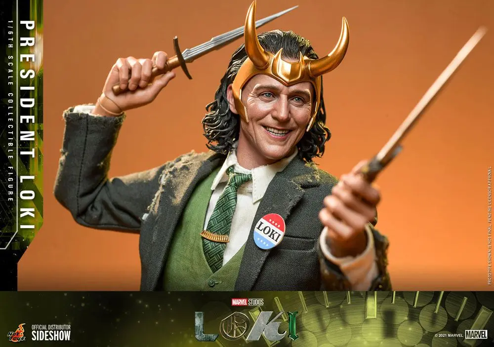 Loki Action figura 1/6 President Loki 31 cm fotografija proizvoda