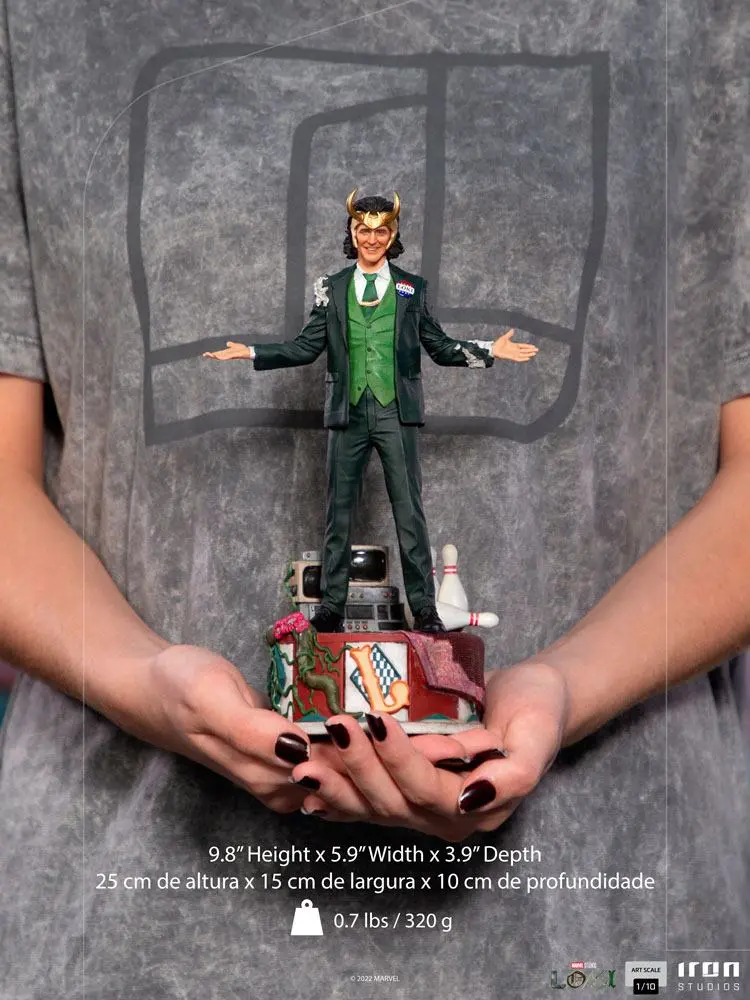 Loki Art Scale Statua 1/10 Loki President Variant 25 cm fotografija proizvoda