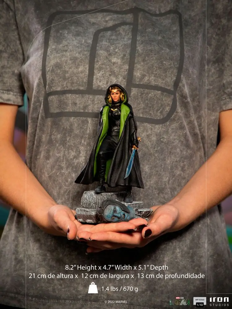 Loki Art Scale Kip 1/10 Sylvie Loki Varijanta 21 cm fotografija proizvoda