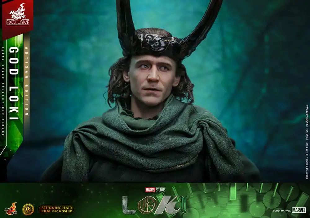 Loki DX akcijska figura 1/6 God Loki Artisan Edition Hot Toys Exclusive 31 cm fotografija proizvoda
