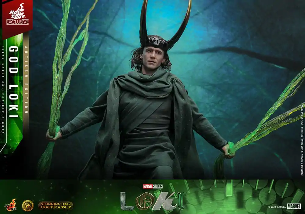 Loki DX akcijska figura 1/6 God Loki Artisan Edition Hot Toys Exclusive 31 cm fotografija proizvoda