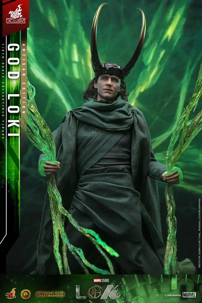 Loki DX akcijska figura 1/6 God Loki Artisan Edition Hot Toys Exclusive 31 cm fotografija proizvoda