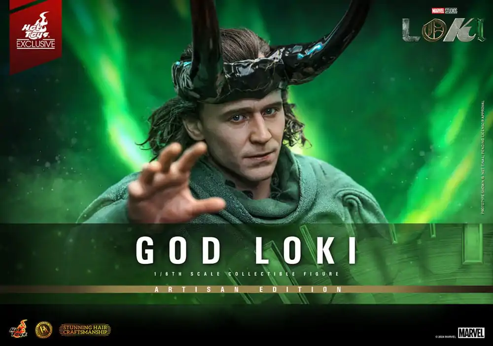 Loki DX akcijska figura 1/6 God Loki Artisan Edition Hot Toys Exclusive 31 cm fotografija proizvoda