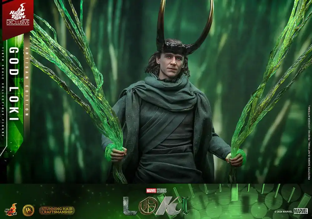 Loki DX akcijska figura 1/6 God Loki Artisan Edition Hot Toys Exclusive 31 cm fotografija proizvoda