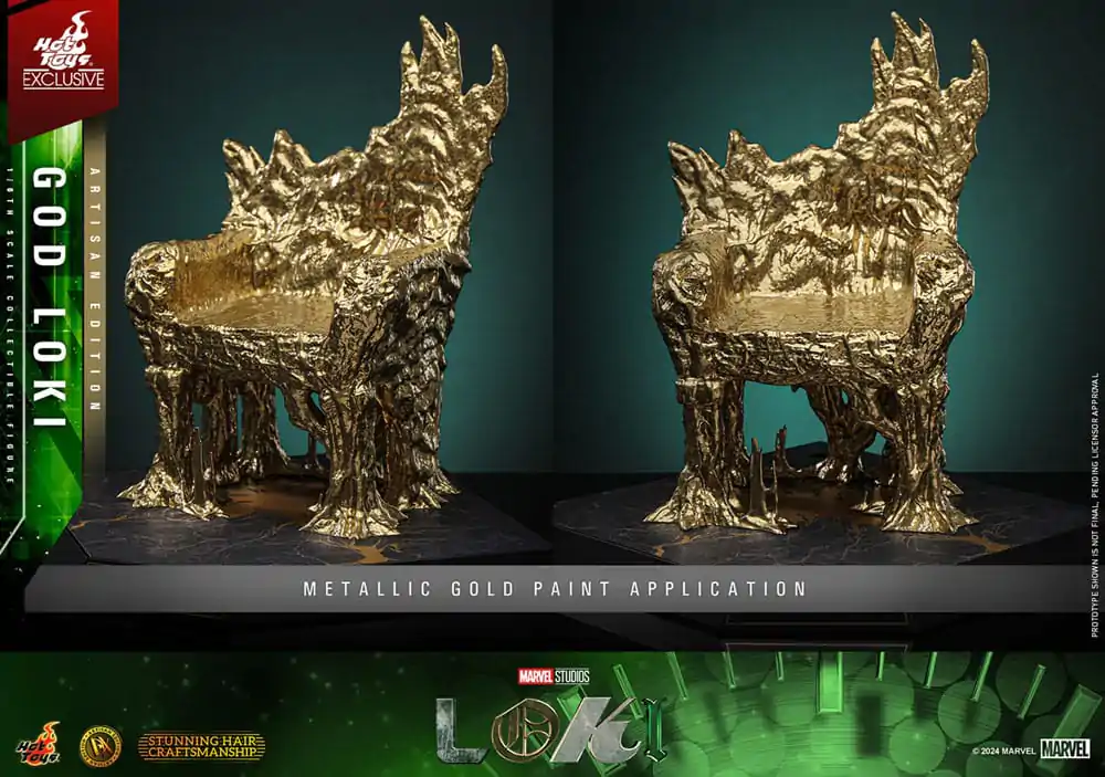 Loki DX akcijska figura 1/6 God Loki Artisan Edition Hot Toys Exclusive 31 cm fotografija proizvoda