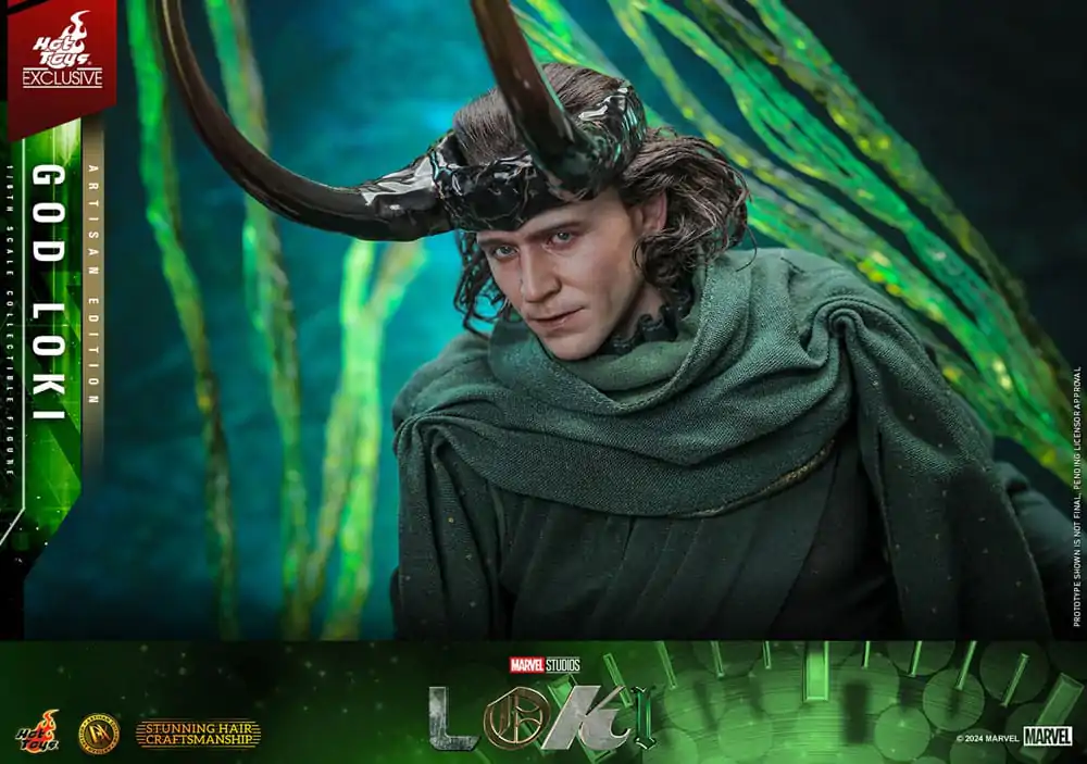 Loki DX akcijska figura 1/6 God Loki Artisan Edition Hot Toys Exclusive 31 cm fotografija proizvoda