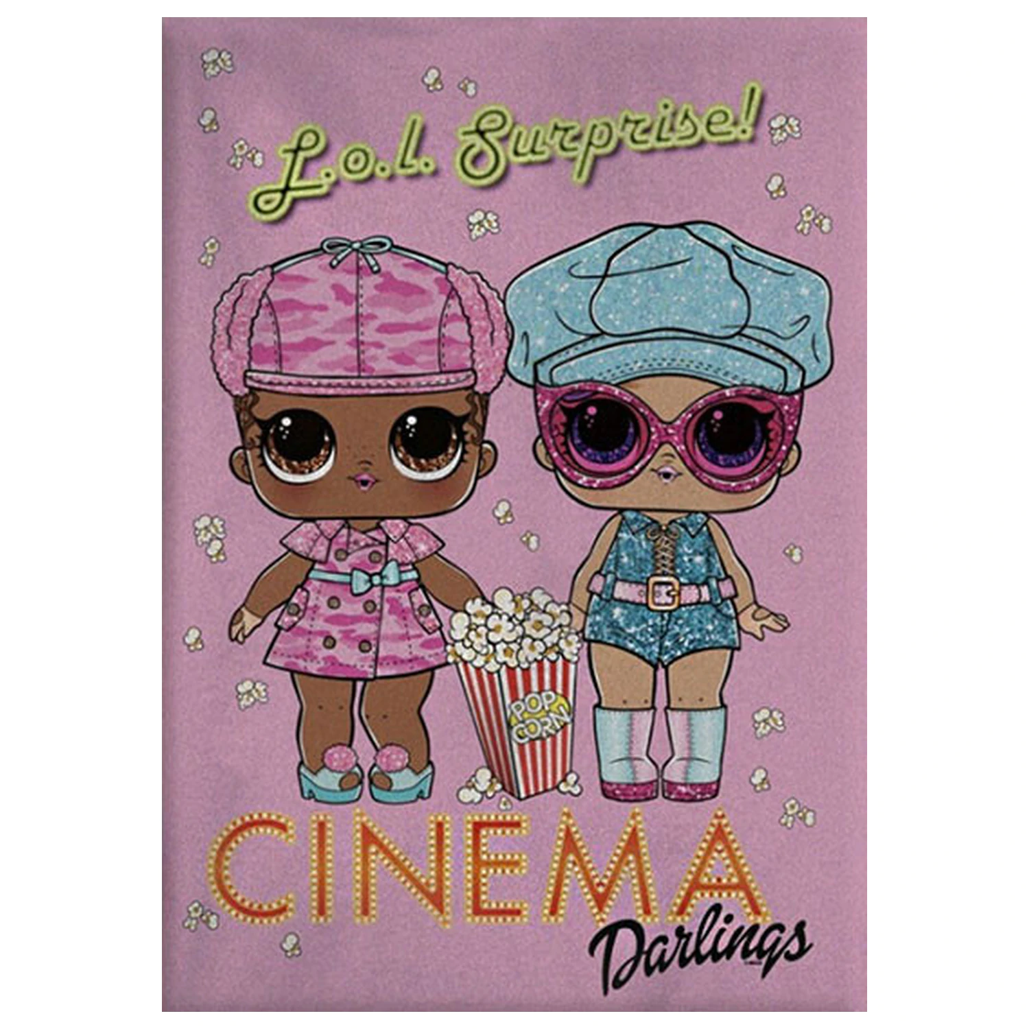 LOL Surprise Cinema pokrivač od flisa fotografija proizvoda