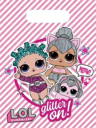 LOL Surprise Glitterati poklon vrećice, pakiranje od 6 komada fotografija proizvoda