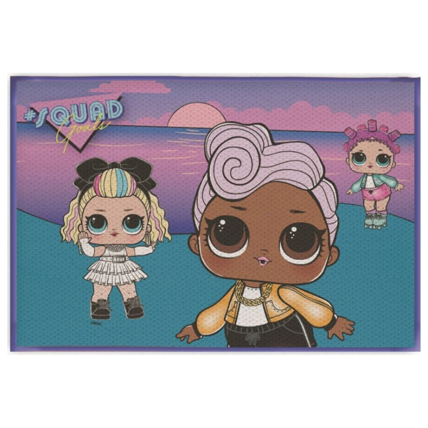 Lol Surprise Squad otirač, kupaonska podloga 40x60 cm fotografija proizvoda