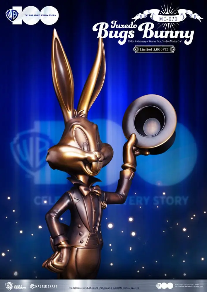 Looney Tunes 100. obljetnica Warner Bros. Studios Master Craft Kip Bugs Bunny 46 cm fotografija proizvoda