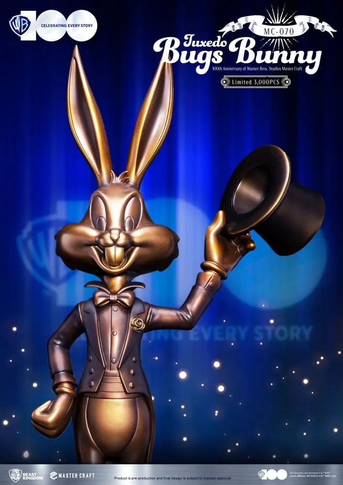 Looney Tunes 100. obljetnica Warner Bros. Studios Master Craft Kip Bugs Bunny 46 cm fotografija proizvoda