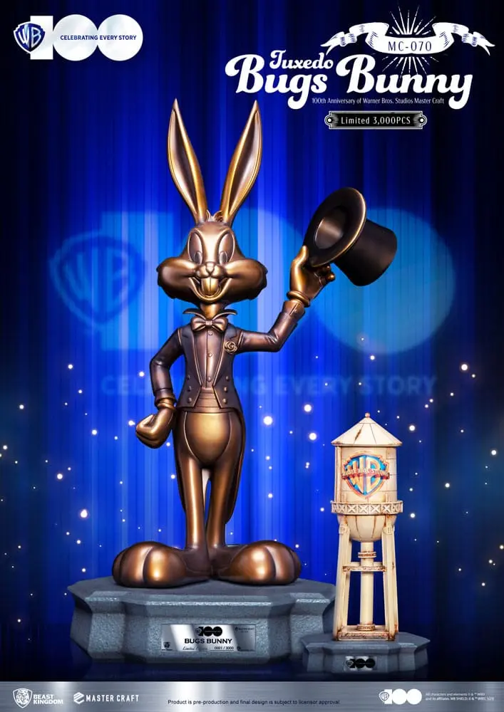 Looney Tunes 100. obljetnica Warner Bros. Studios Master Craft Kip Bugs Bunny 46 cm fotografija proizvoda