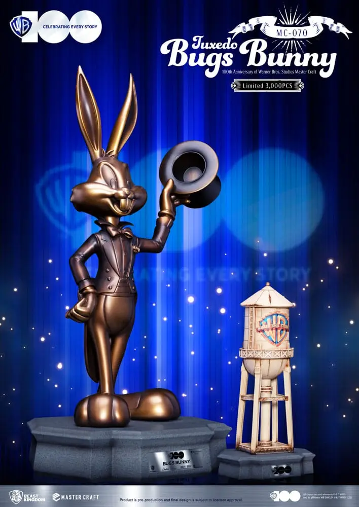 Looney Tunes 100. obljetnica Warner Bros. Studios Master Craft Kip Bugs Bunny 46 cm fotografija proizvoda