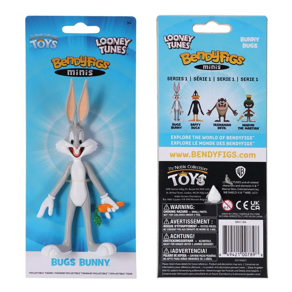 Looney Tunes Bendyfigs Savitljiva figura Zekoslav Mrkva 14 cm fotografija proizvoda