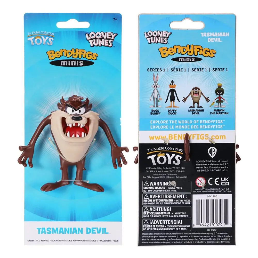 Looney Tunes Bendyfigs savitljiva figura Taz Tasmanian Devil 9 cm fotografija proizvoda