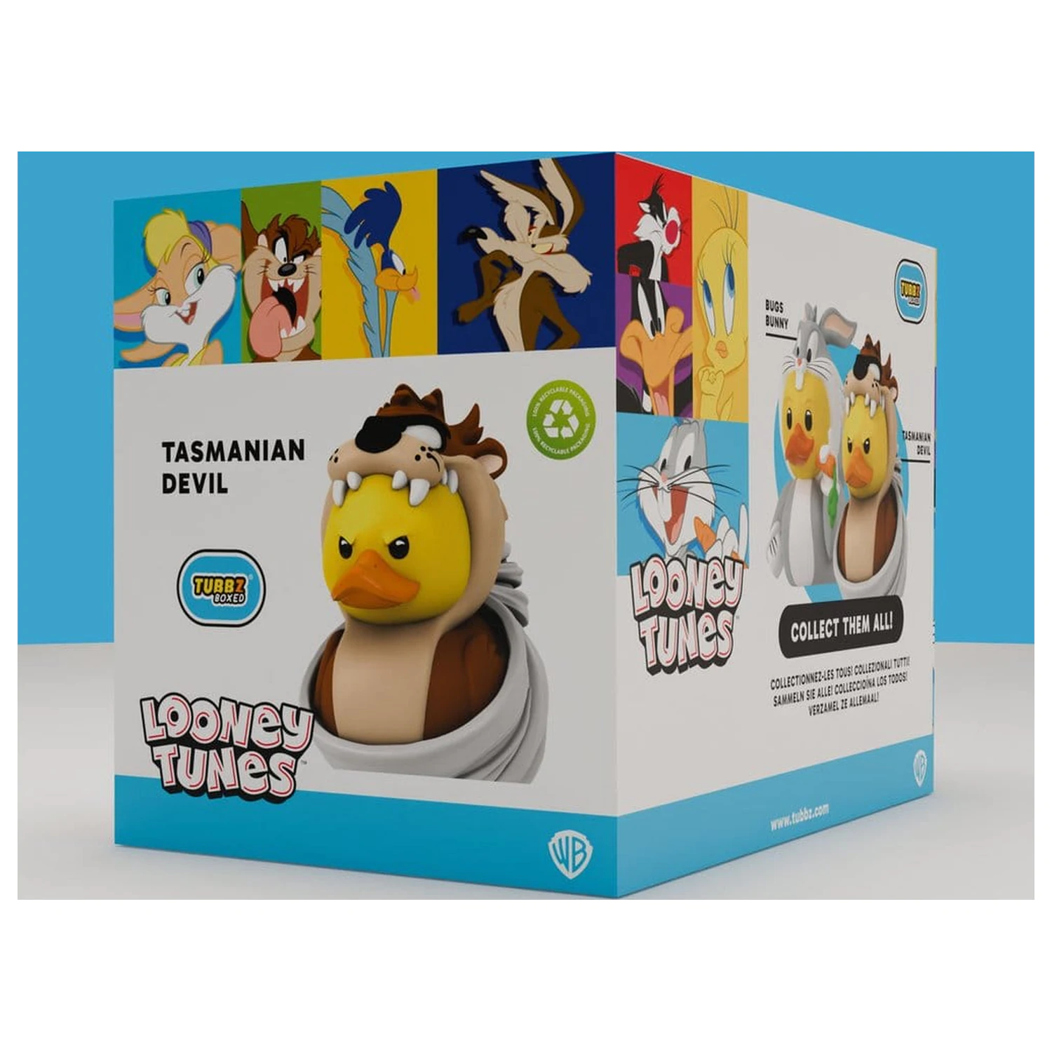 Looney Tunes Tubbz PVC figura Taz Tasmanian Devil, zapakirano izdanje, 10 cm fotografija proizvoda